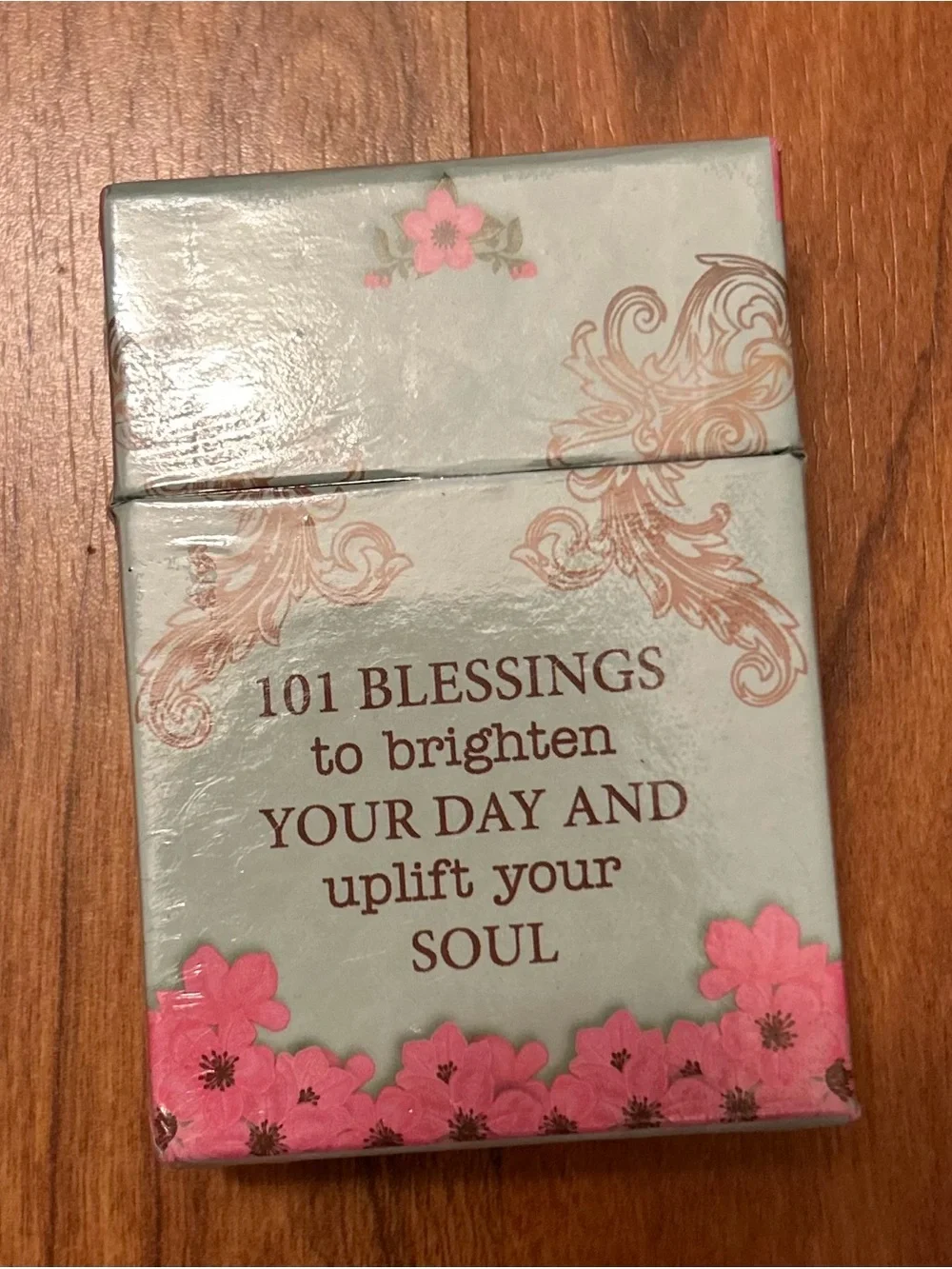 Promises From God For Women - Floral Hardcover Box with cards inside.